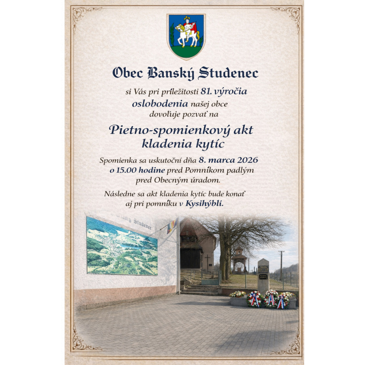 Pietno-spomienkový akt kladenia kytíc 