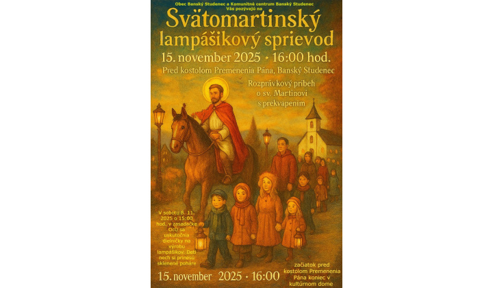 Svätomartinský lampášikový sprievod 
