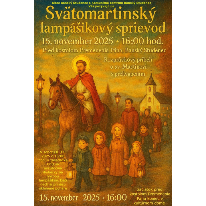 Svätomartinský lampášikový sprievod 