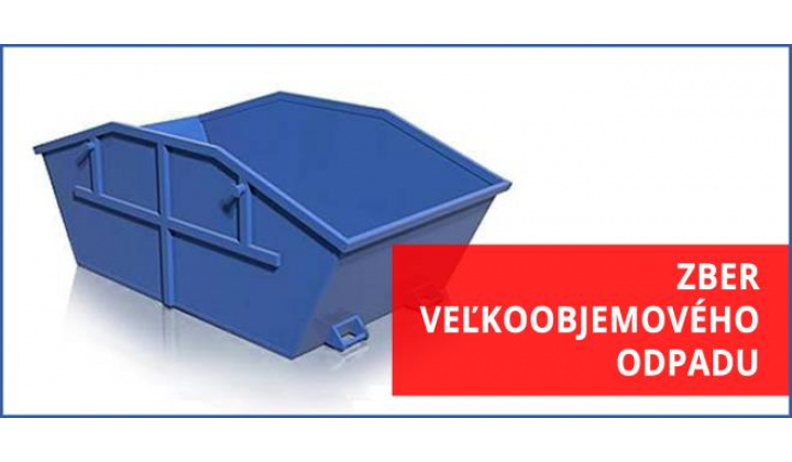 Zber veľkoobjemového odpadu 